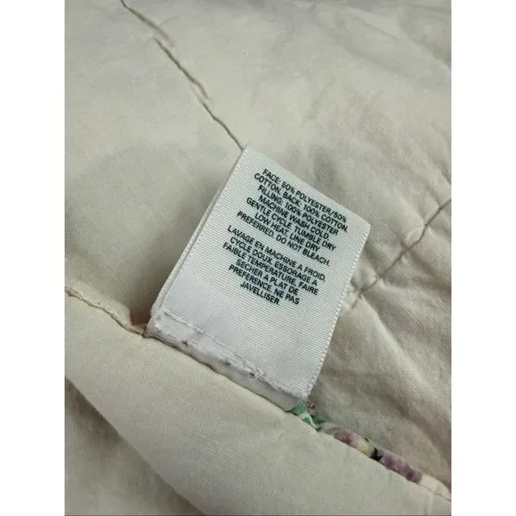 Vintage Laura Ashley Quilt Shabby Chic Cottagecore